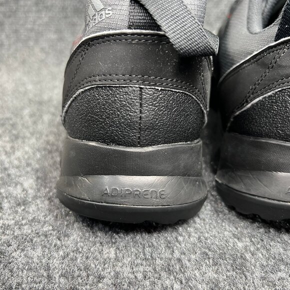 Adidas AX2 Hiking Shoes Men's 10 Black Traxion Athletic Trail Running Sneakers - Picture 7 of 13